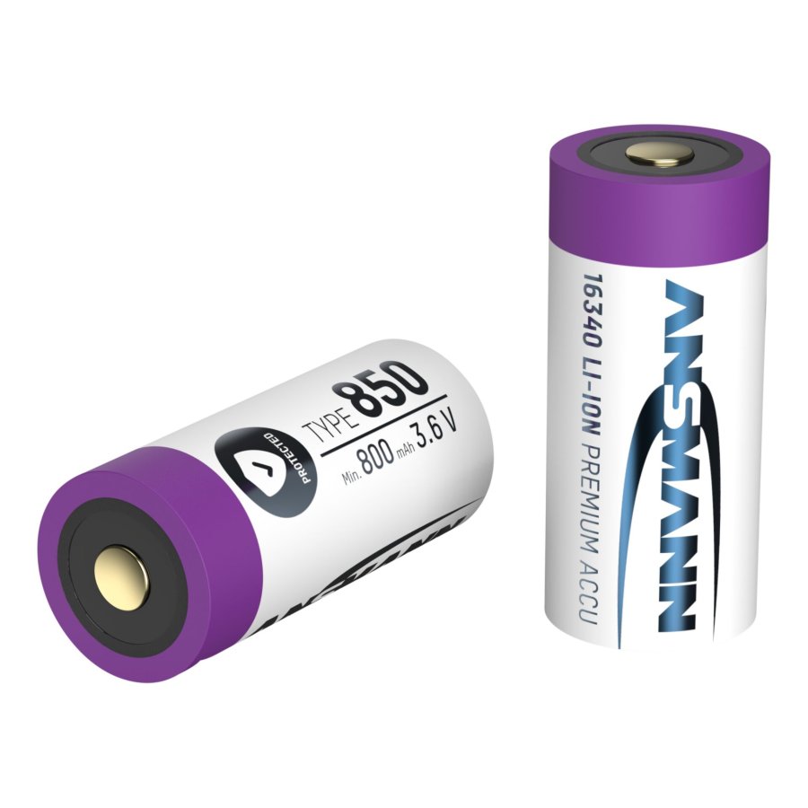 Ansmann 16340 Li-Ion Akku 850mAh 3,6V Standard Version  1300-0017 #3