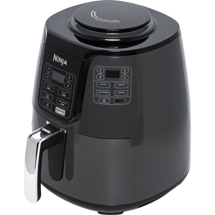 Ninja AF100 Enkelt 3,8 L Enkeltstende 1550 W Varmluftsteger Sort #2