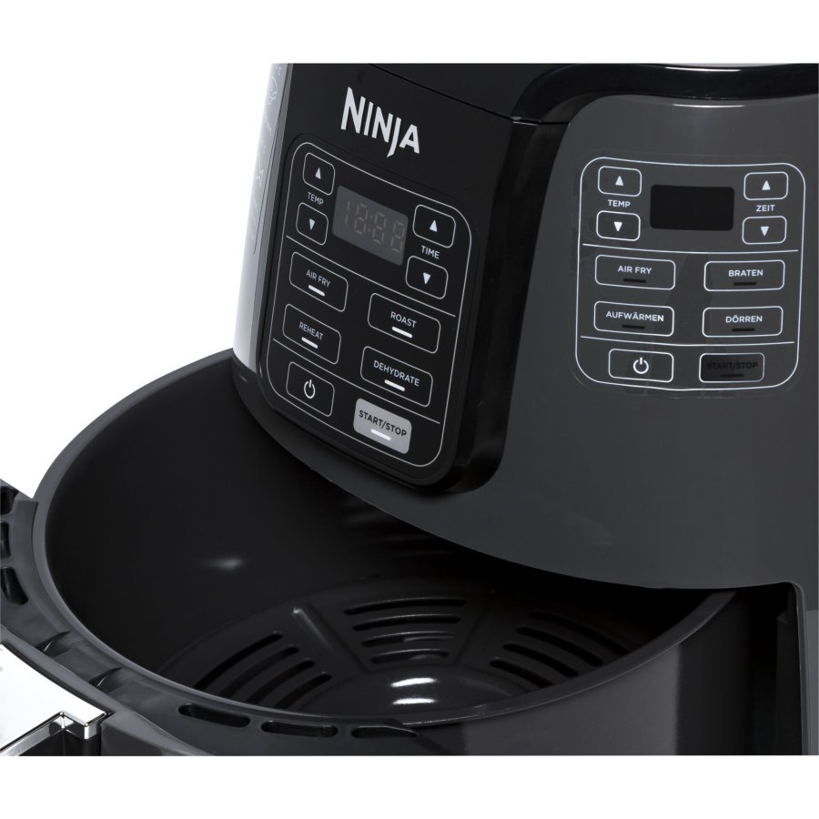 Ninja AF100 Enkelt 3,8 L Enkeltstende 1550 W Varmluftsteger Sort #4