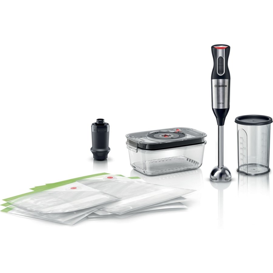 Bosch MSM6S20B 0,6 L Nedsnkning blender 1000 W Sort, Slv #1