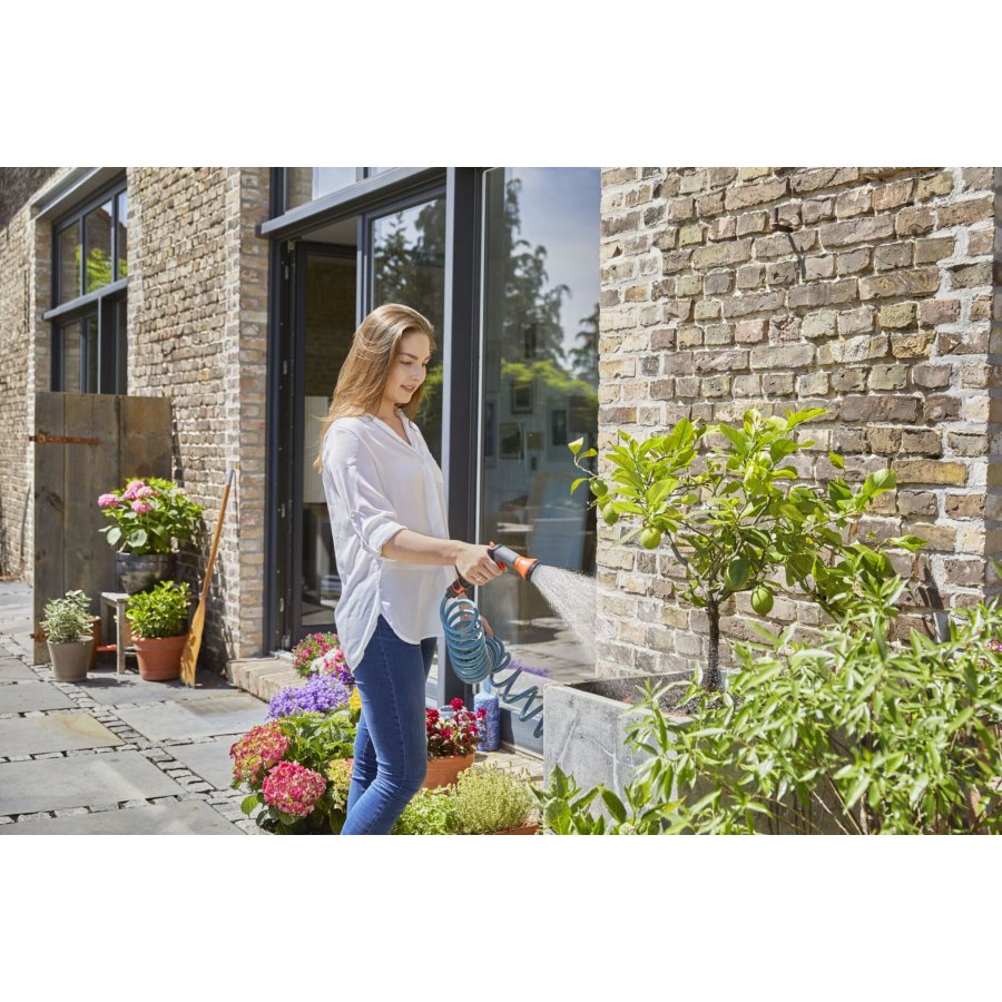 Slange med tilbeh�rss�t Gardena 4647-20 Rustfrit st�l Plastik #4