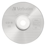 1x10 Verbatim Data Life plus CD-R 80 / 700MB, 52x Speed JC #2