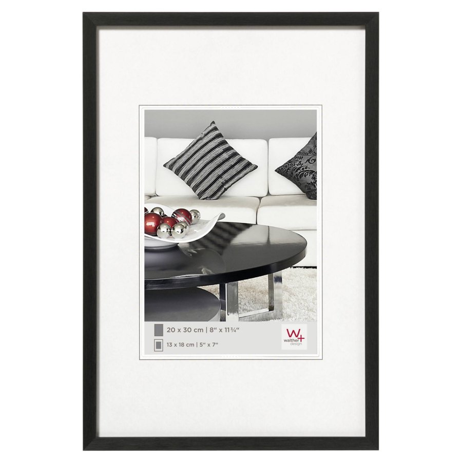 Walther Chair              20x30 Aluminum black AJ030B #1