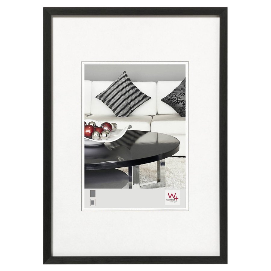 Walther Chair DIN A4     21x29,7 Aluminum black AJ130B #1