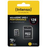 Intenso microSDXC          128GB C10 UHS-I U1 Performance Adapter #1