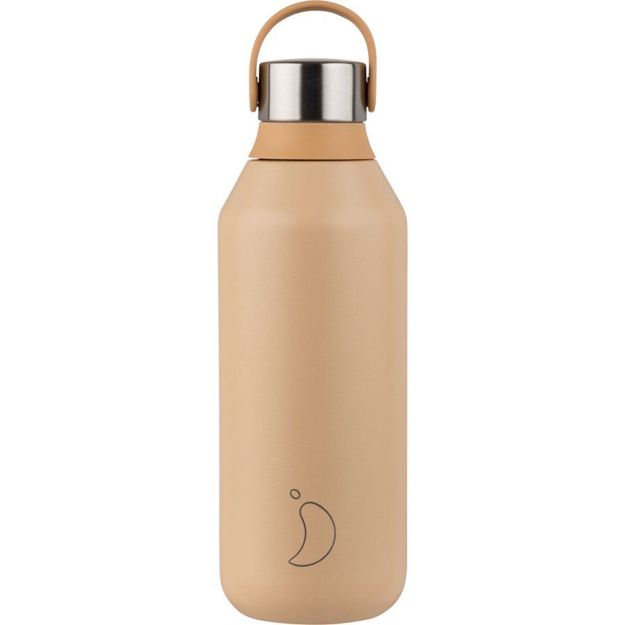 Chillys Water Bottle Series 2 Peach Orange 500ml #1