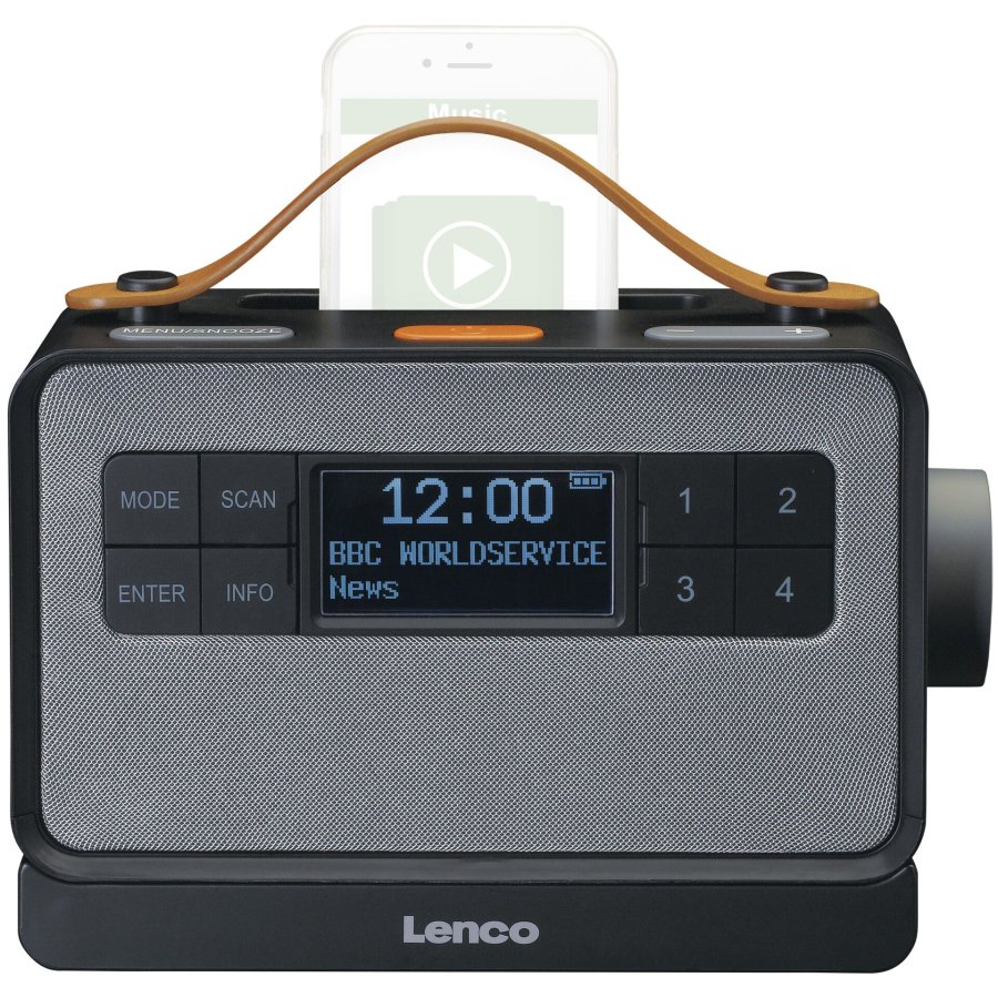 Lenco PDR-065 schwarz #12