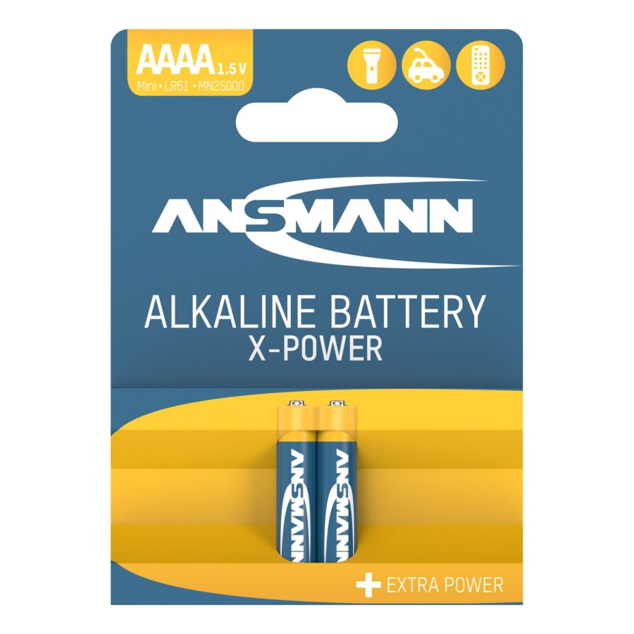 1x2 Ansmann Alkaline AAAA X-Power                1510-0005 #1