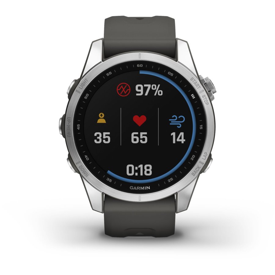 Garmin fenix 7S graphite/silver #3