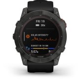 Garmin fenix 7X Solar Slate grey with black band #5