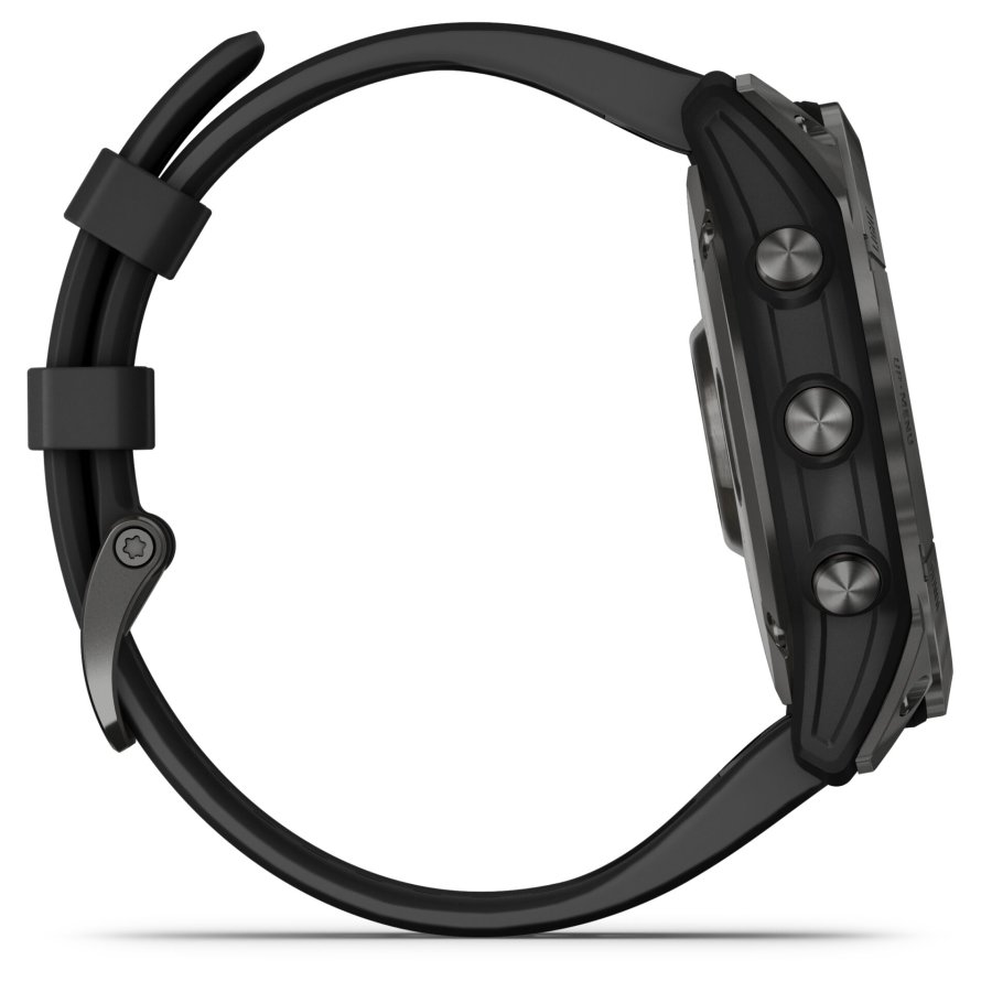 Garmin fenix 7X Solar Slate grey with black band #9