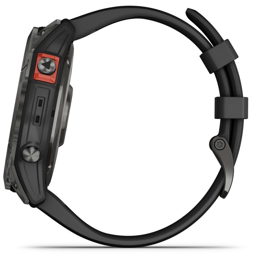 Garmin fenix 7X Solar Slate grey with black band #11