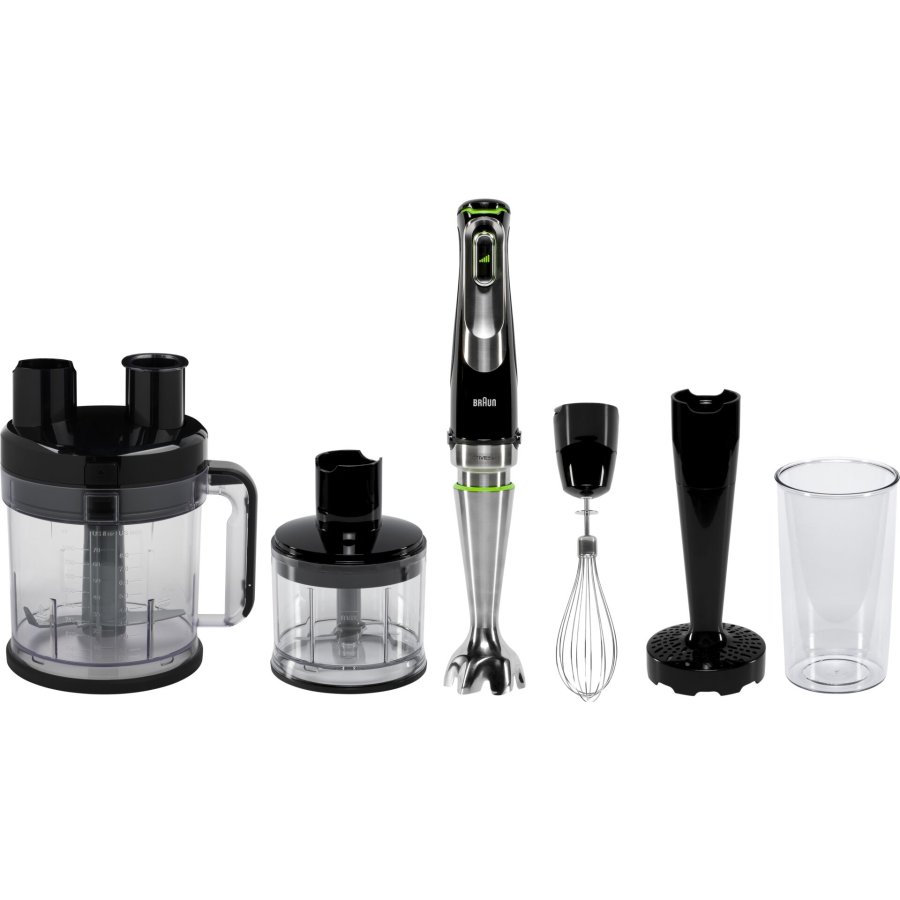 Braun MultiQuick 9 MQ 9187XLI 0,6 L Nedsnkning blender 1200 W Sort, Rustfrit stl #1