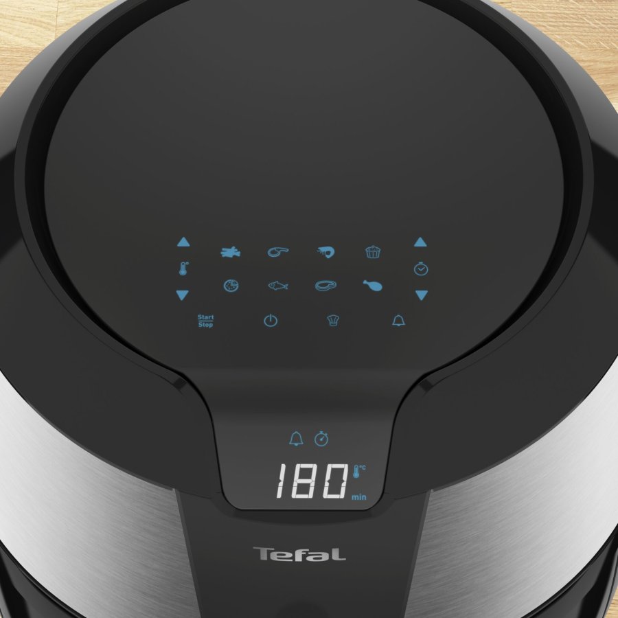 Tefal Easy Fry EY701D Enkelt 5,6 L Enkeltstende 1850 W Varmluftsteger Sort, Rustfrit stl #7