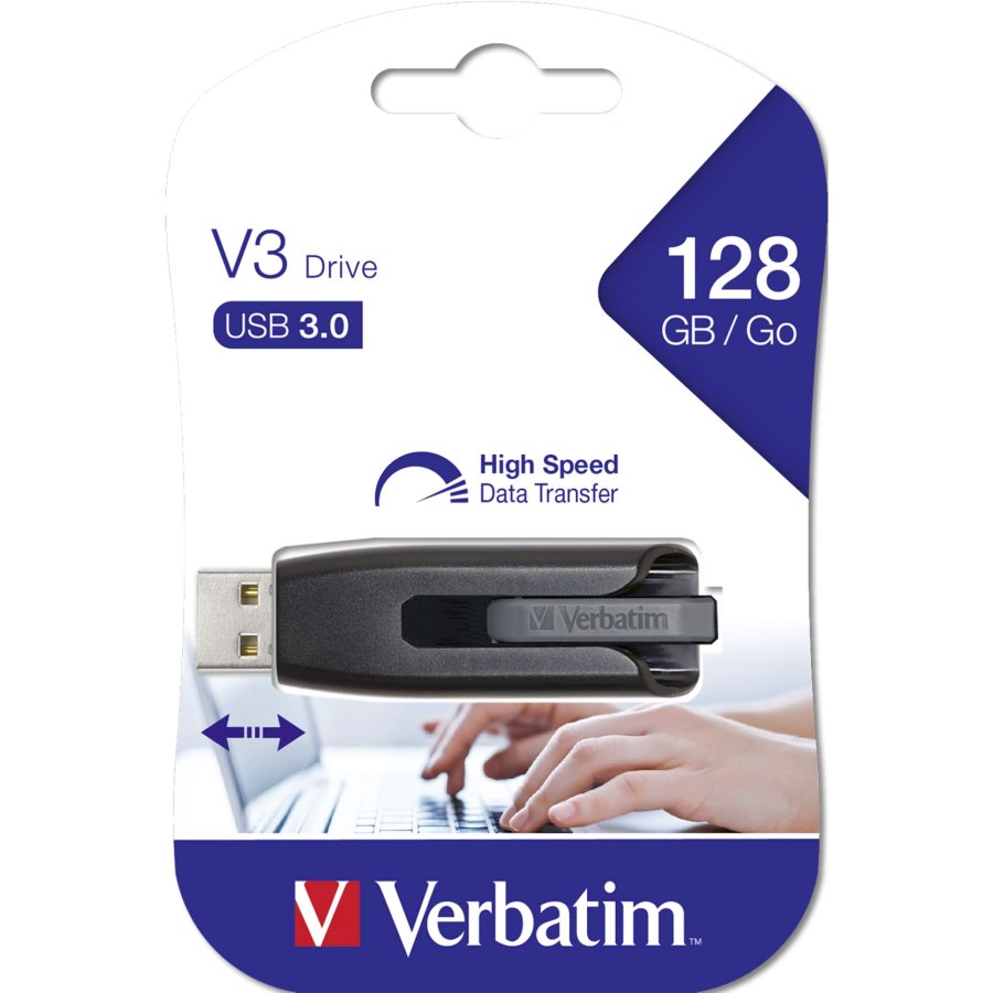 Verbatim Store n Go V3     128GB USB 3.0 grey               49189 #1