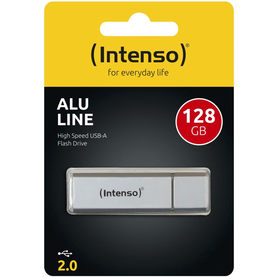 Intenso Alu Line silver 128GB USB Stick 2.0 #1