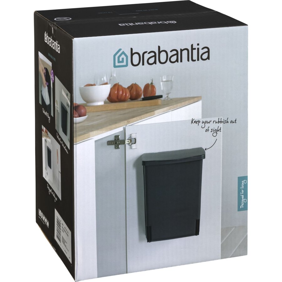 Brabantia  built-in waste bin Black                    10 L #4