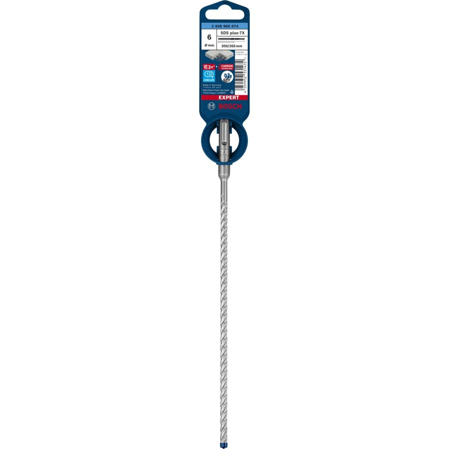 Bosch EXPERT Hammer Drill Bit plus-7X 6x200x265mm     SDS #2