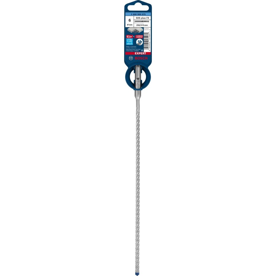 Bosch EXPERT Hammer Drill Bit plus-7X 6x250x315mm  SDS #2