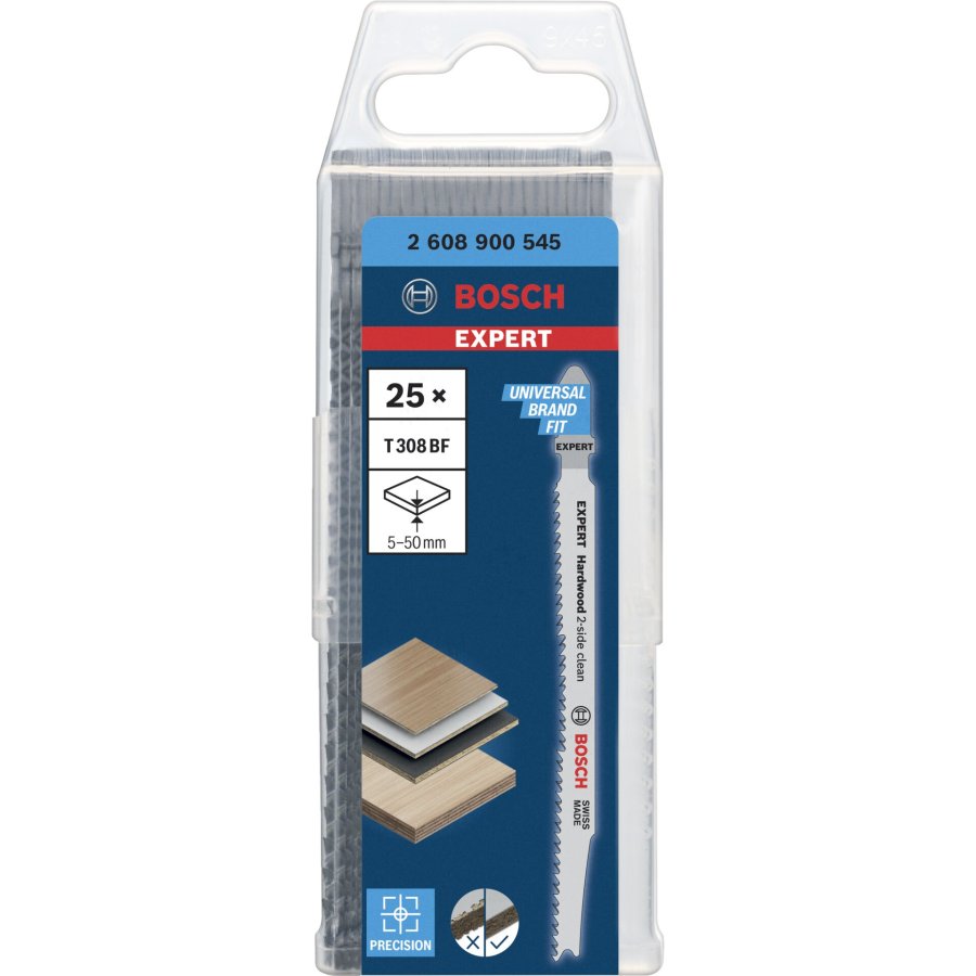 Bosch EXPERT jigsaw blades T308BF Hardwood 2-side clean #3