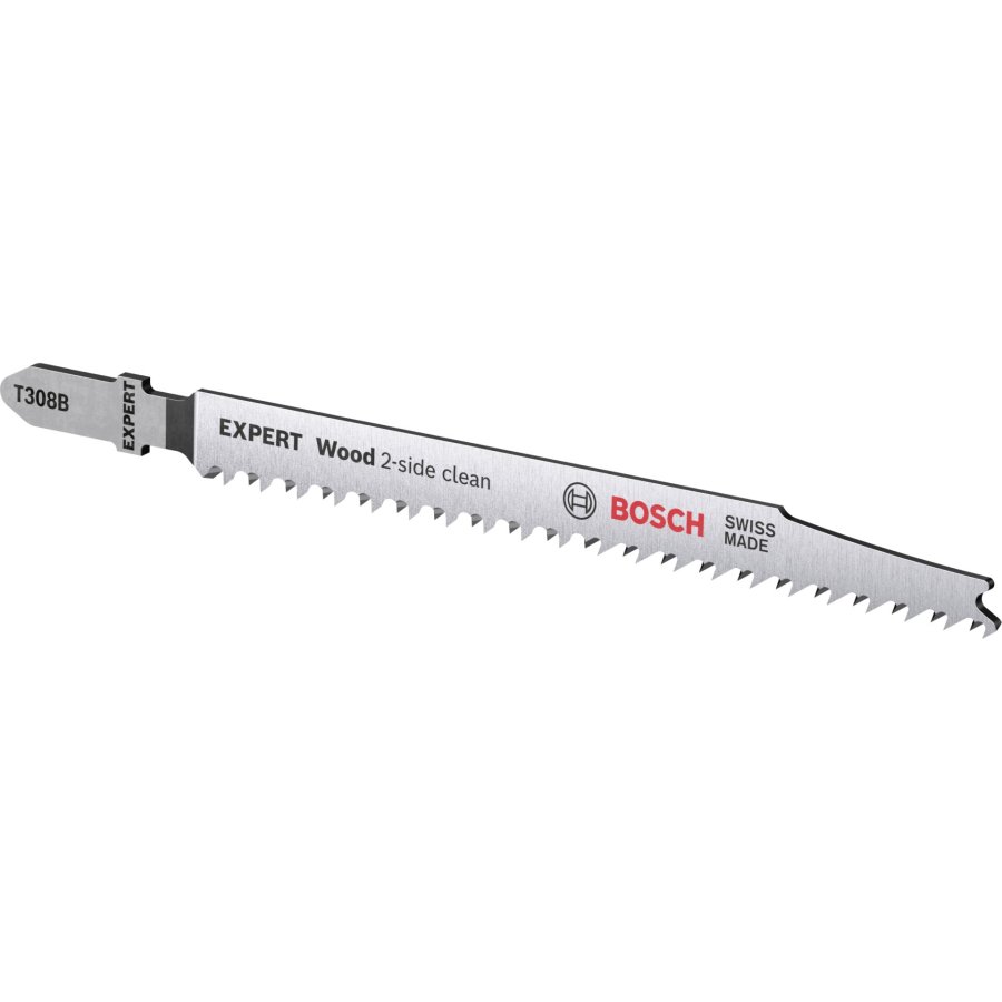 Bosch EXPERT jigsaw blades T308B 5pcs Wood 2-side clean #1