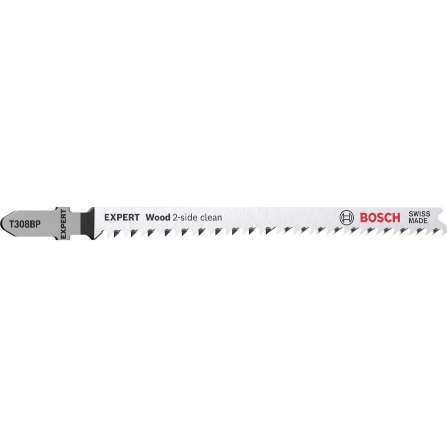 Bosch EXPERT jigsaw blades T308BP 5pcs Wood 2-side clean #2