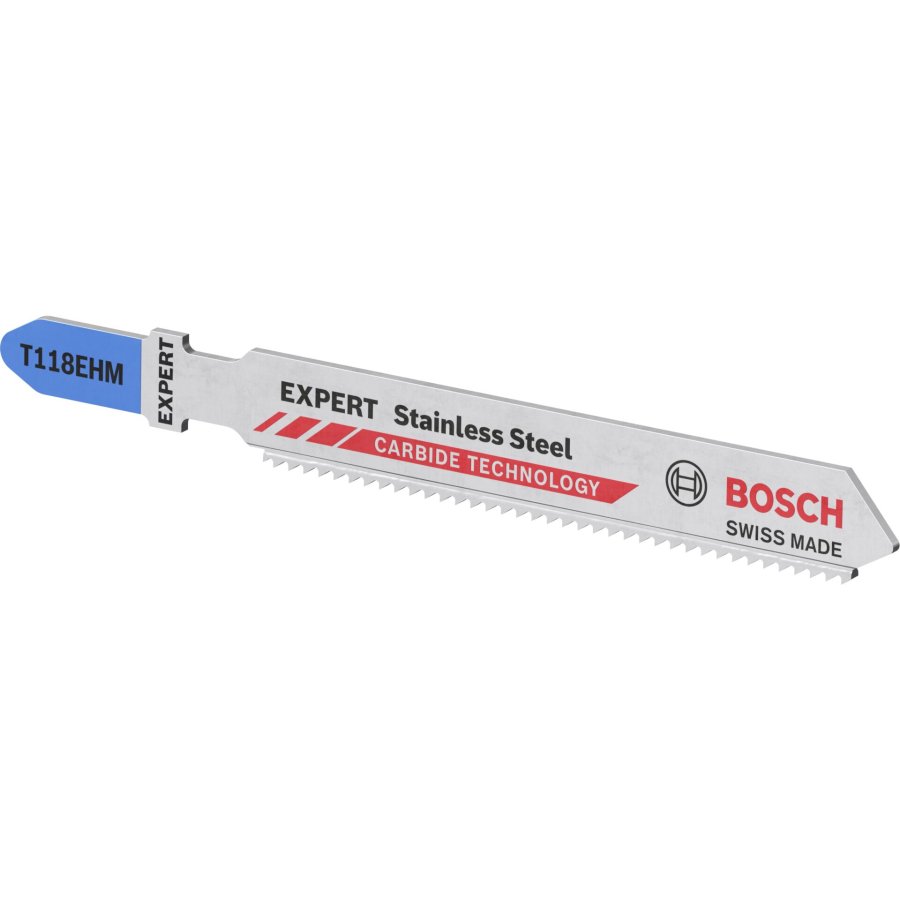 Bosch EXPERT jigsaw blades T118EHM 3Stk Stainless Steel #1