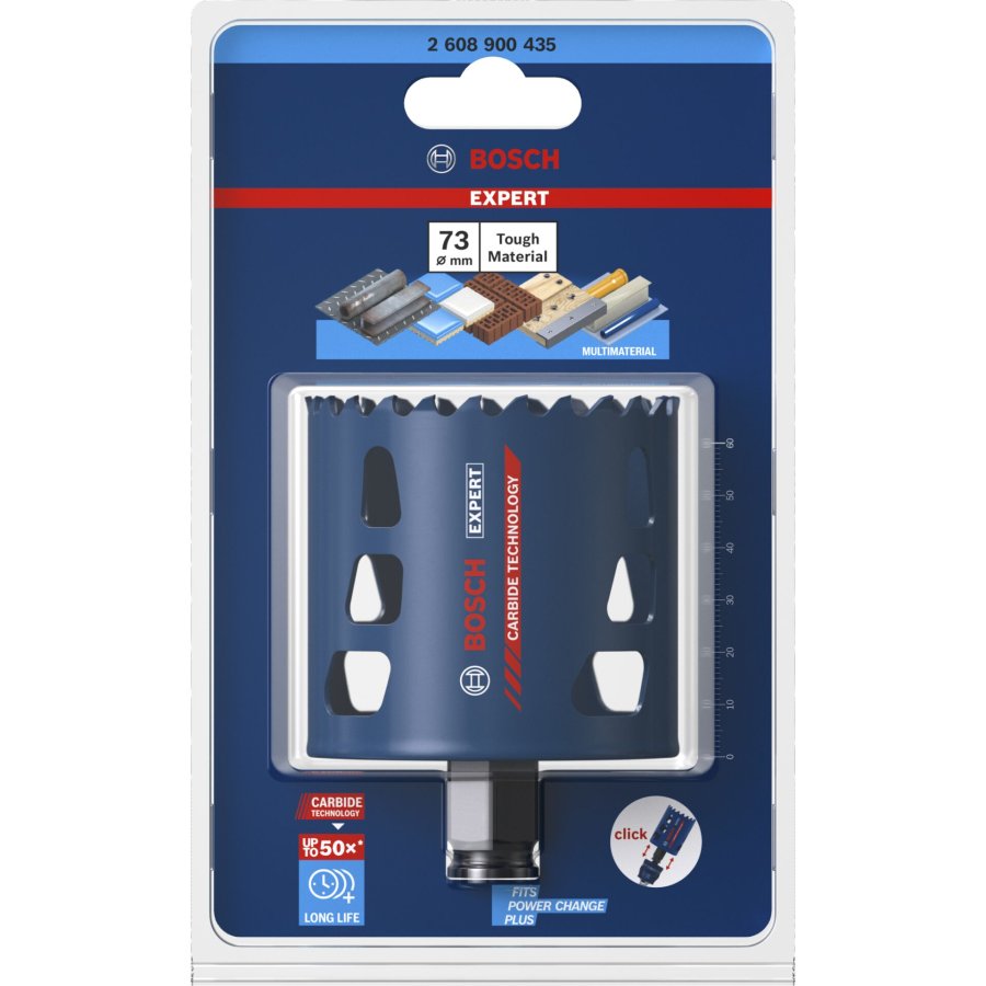 Bosch EXPERT ToughMaterial Hole Saw 73mm #2