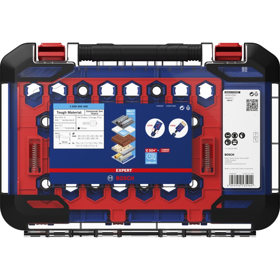 Bosch EXPERT ToughMaterial univ. Hole Saw universal 14-pcs. #5
