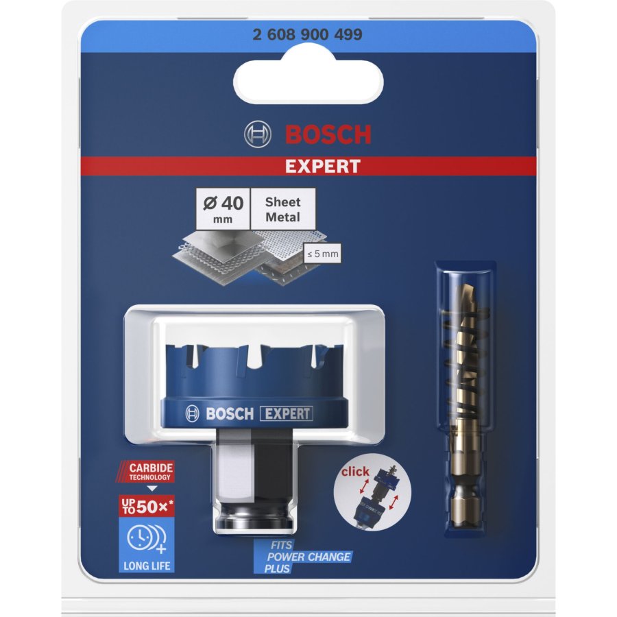 Bosch EXPERT Hole Saw Carbide SheetMetal 40mm #4
