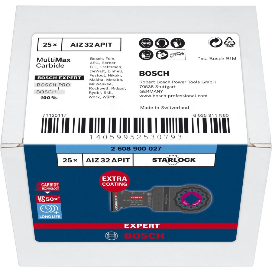 Bosch EXPERT Starlock Carbide Plunch Cut Blade AIZ32APIT #2