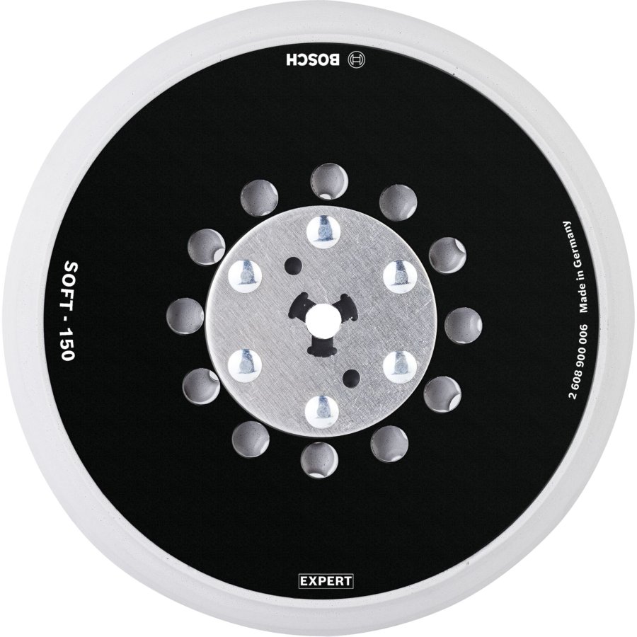 Bosch EXPERT Multihole Backing Pad 150mm, soft, M8+5/16 #2