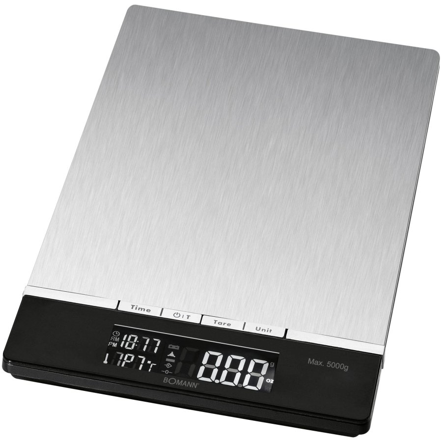 Bomann KW 1421 CB Sort, Rustfrit stl Elektronisk kkkenvgt #1