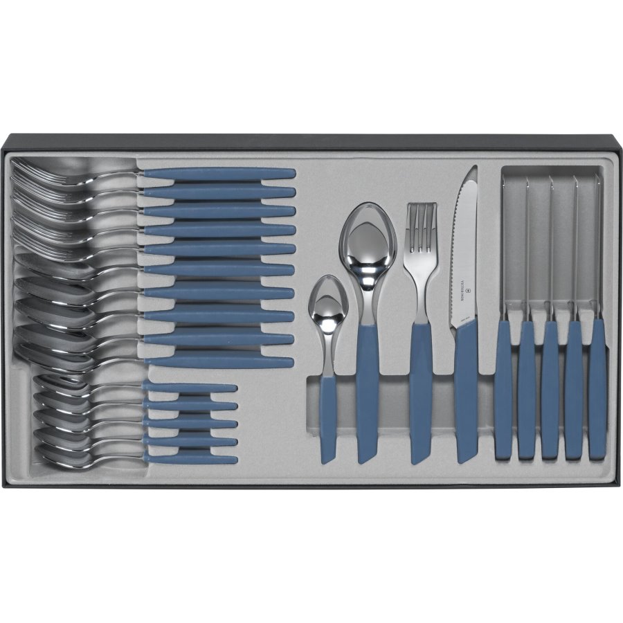 Victorinox Swiss Modern Bestik st 24 pcs. Blue #3