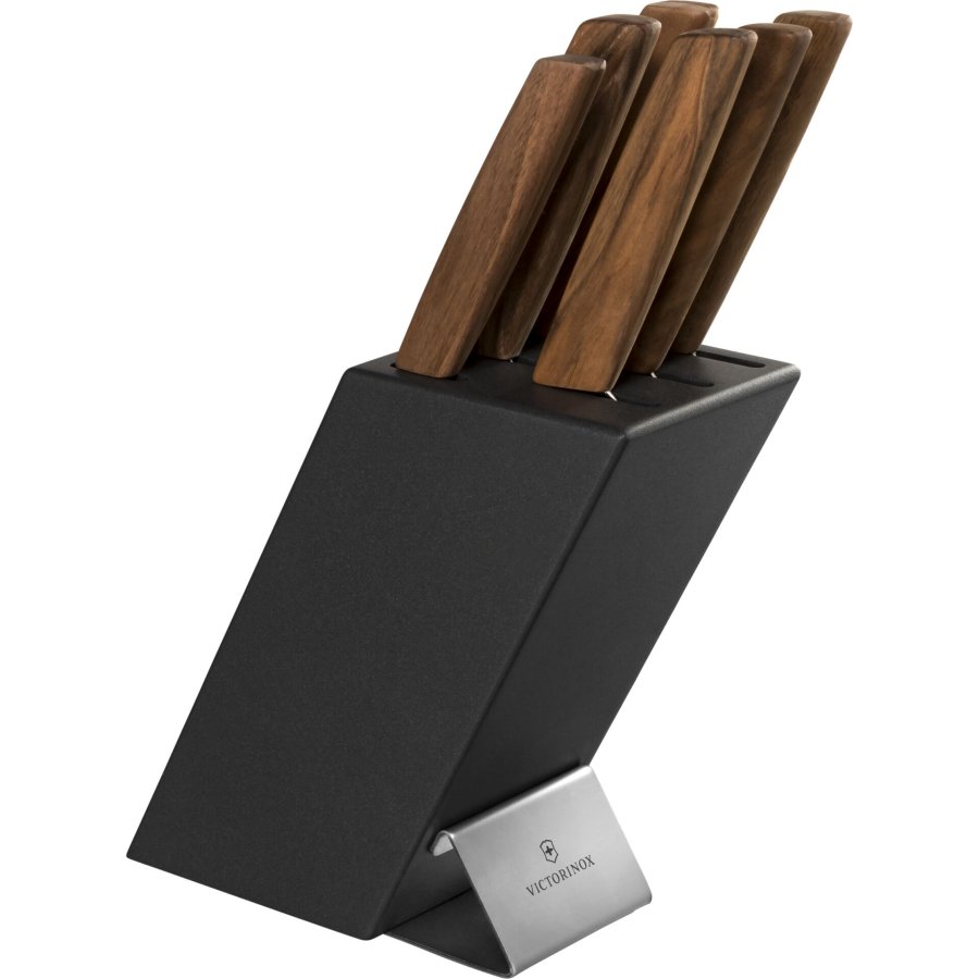 Victorinox Swiss Modern Knife Block beech wood 6 pcs #1