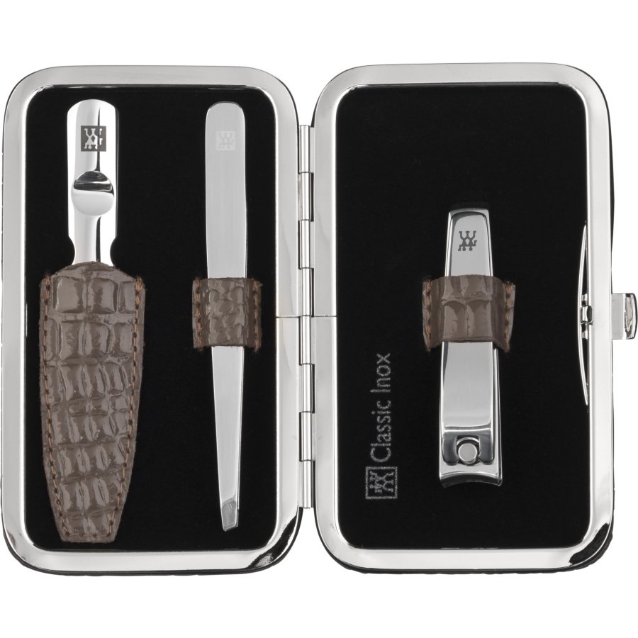 Zwilling CLASSIC frame case croco brown, 3 pcs. #2