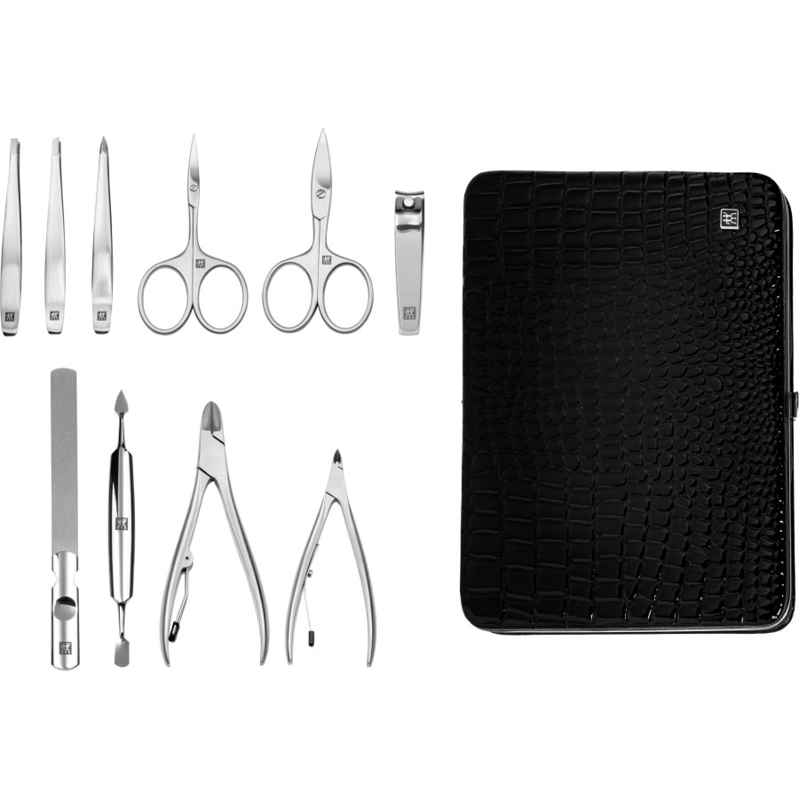 Zwilling CLASSIC leather frame case, croco black, 10 pcs. #1