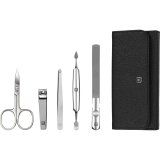 Zwilling CLASSIC snap fastener leather case, black, 5 pcs. #1