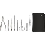 Zwilling Twinox Travel Set - Black Leather Case, 8 Pieces - Black #1