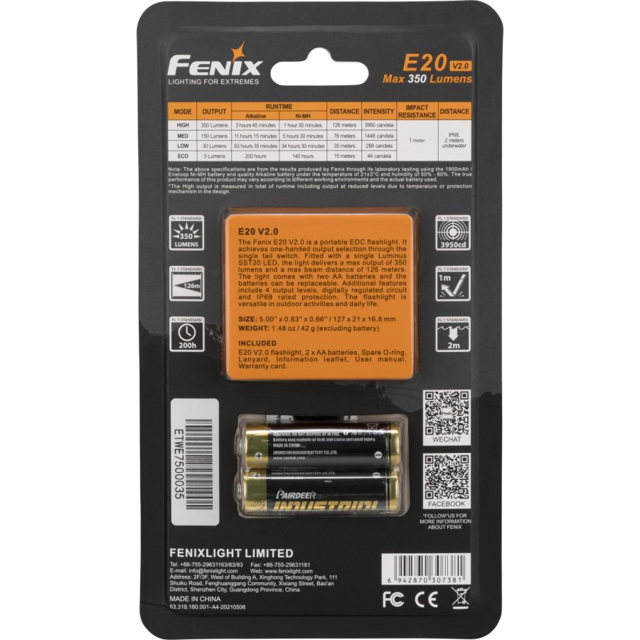 Fenix Torch E20R V2.0 #2