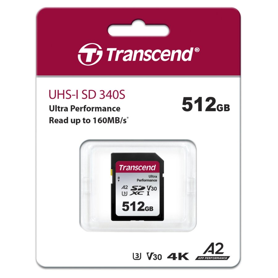 Transcend SDXC 340S        512GB Class 10 UHS-I U3 A2 V30 #2