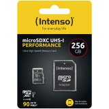 Intenso microSDXC          256GB C10 UHS-I U1 Performance Adapter #1