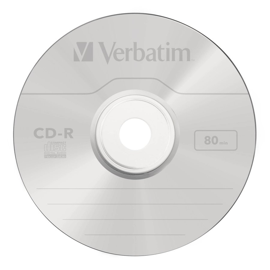 1x10 Verbatim CD-R 80 / 700MB Audio Color  Live it  Jewel Case #2