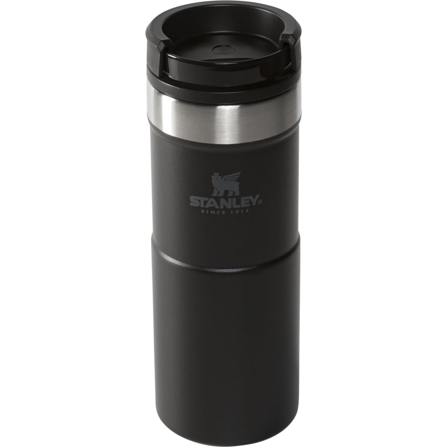 Stanley NeverLeak Travel Mug 0,35 L Matte Black Pebble #1