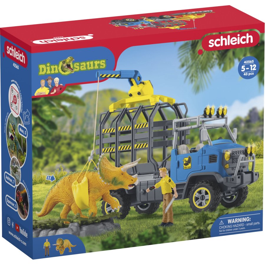 Schleich Dinosaurs      42565 Dino Transport Mission #2