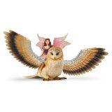 Schleich bayala            70789 Fairy in Flight on Glam-Owl #1