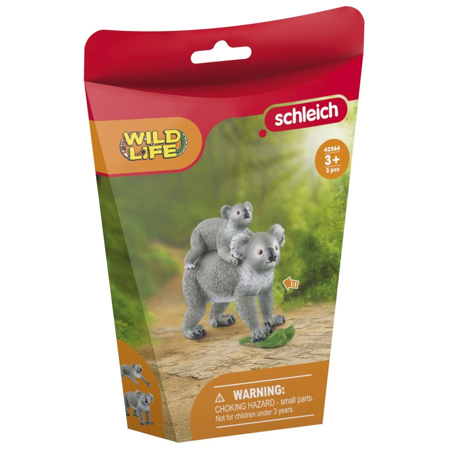 Schleich Wild Life      42566 Koala Mother with Baby #5