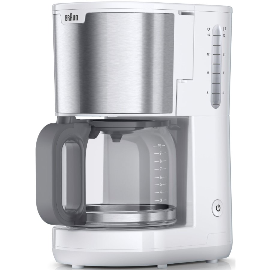 Drip Coffee Machine Braun KF1500WH Hvid 1000 W 10 Skodelice 15 Skodelice #1