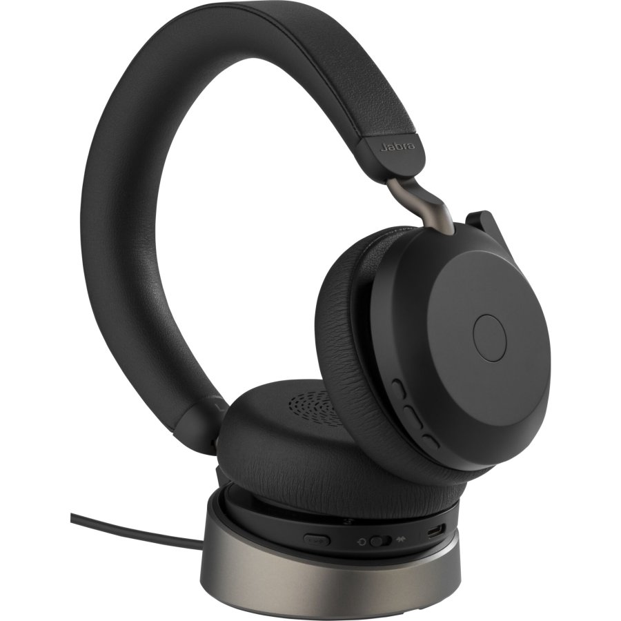 Jabra Evolve2 75 MS Headset BT Over-Ear BLK USB-A + Chargestand #5