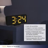 TFA 60.2027.01 Digital Alarm Clock with LED Luminous Digits #6